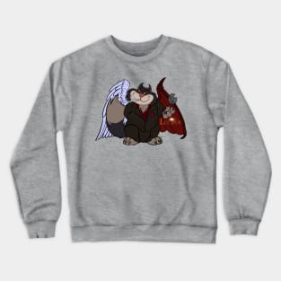 Luci-fur Morningstar - Dual Nature Crewneck Sweatshirt